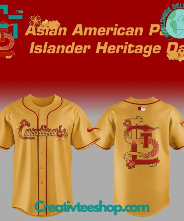 St. Louis Cardinals X Asian American Pacific Islander Heritage Day 2025 Baseball Jersey