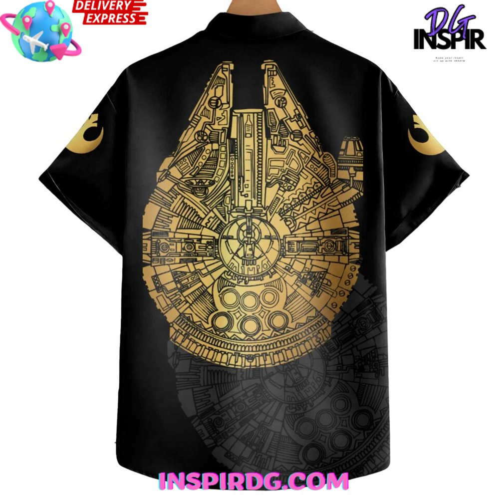 Star Wars Millennium Falcon Tropical Special Hawaiian Shirt - Image 3