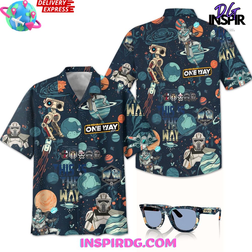 Star Wars One Way Out Special Hawaiian Shirt - Image 2