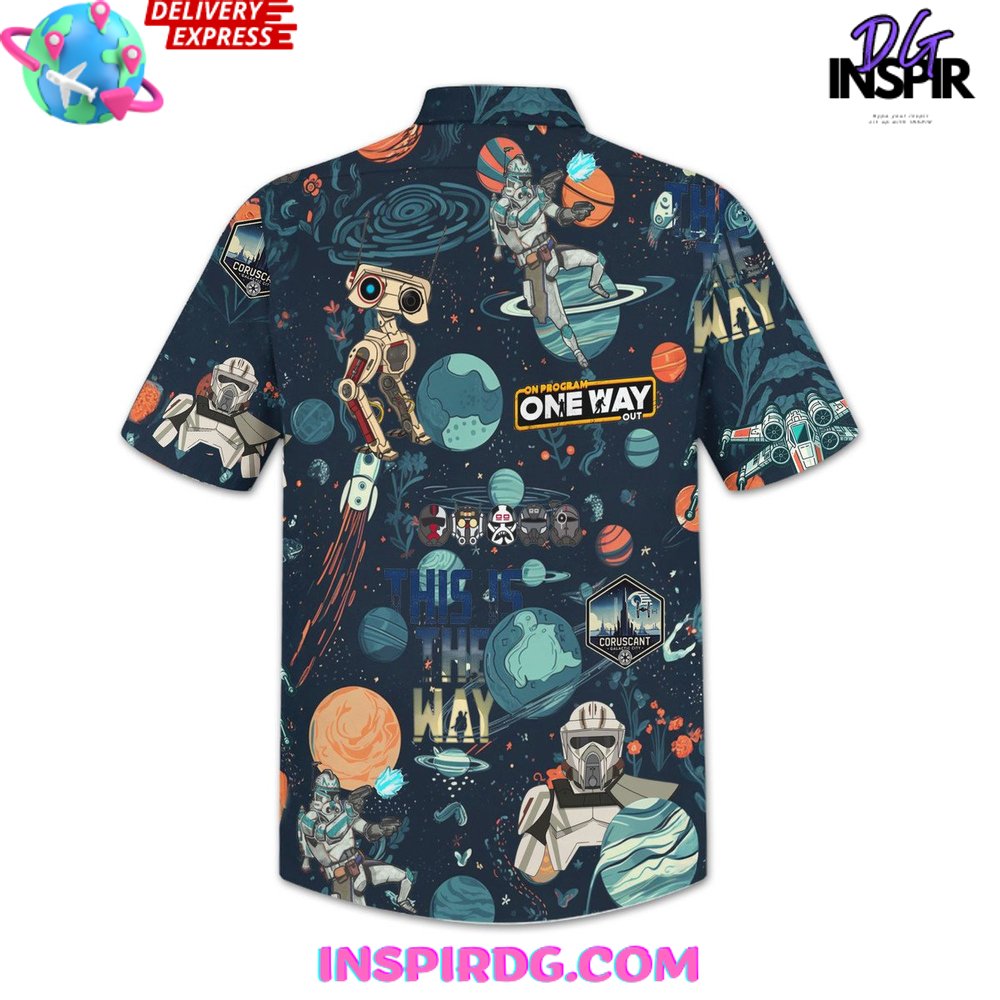 Star Wars One Way Out Special Hawaiian Shirt - Image 4