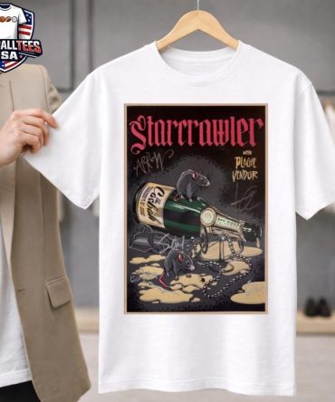 Starcrawler Jan 1 - 2 2026 San Diego, Ca Poster Signed Shirt