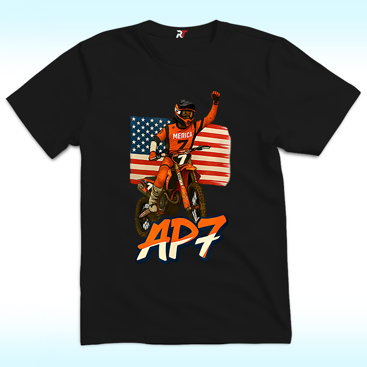 Supercross-Motocross Aaron-Plessinger Ap7 Shirt