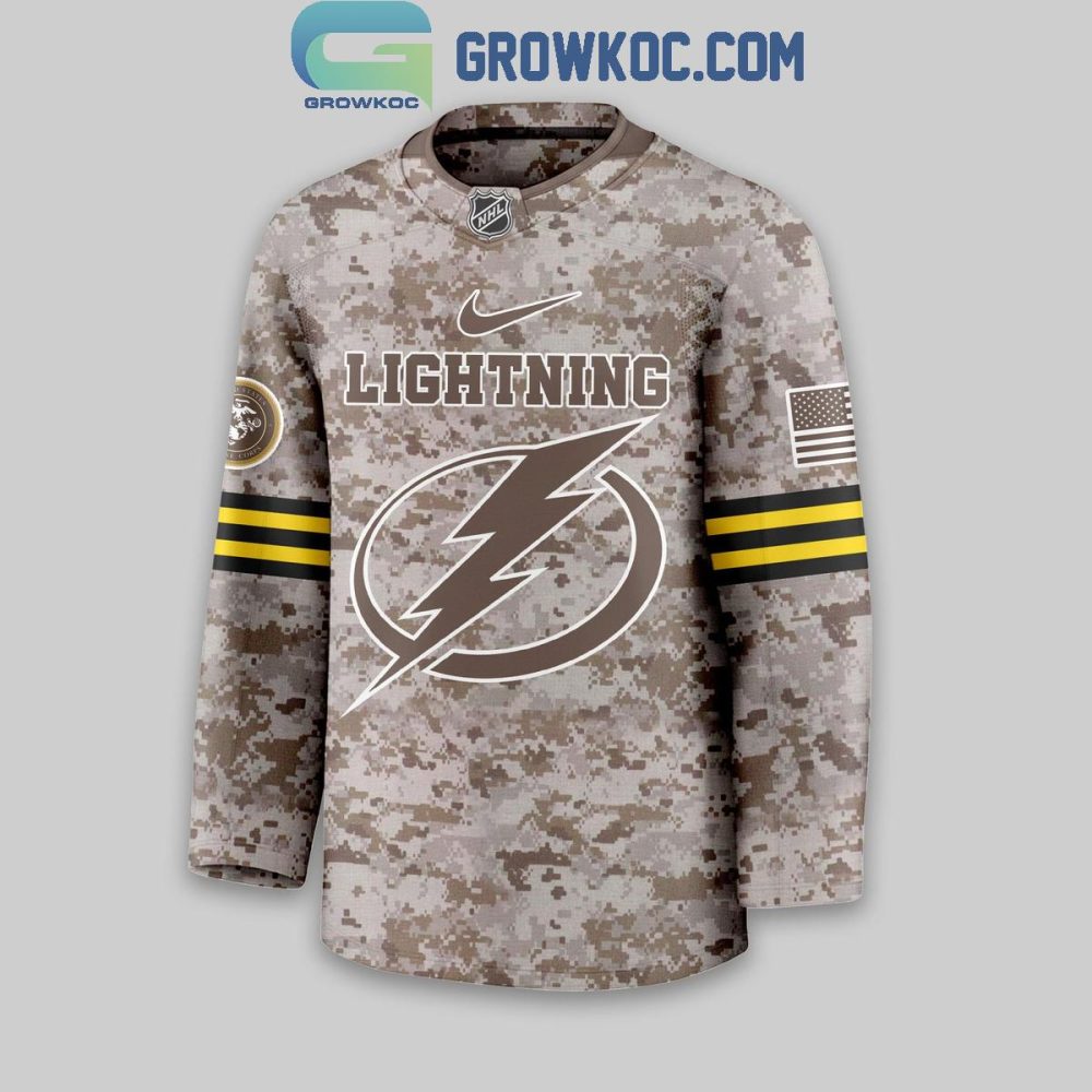 Tampa Bay Lightning Us Marine Corps Hockey Jersey - Image 2