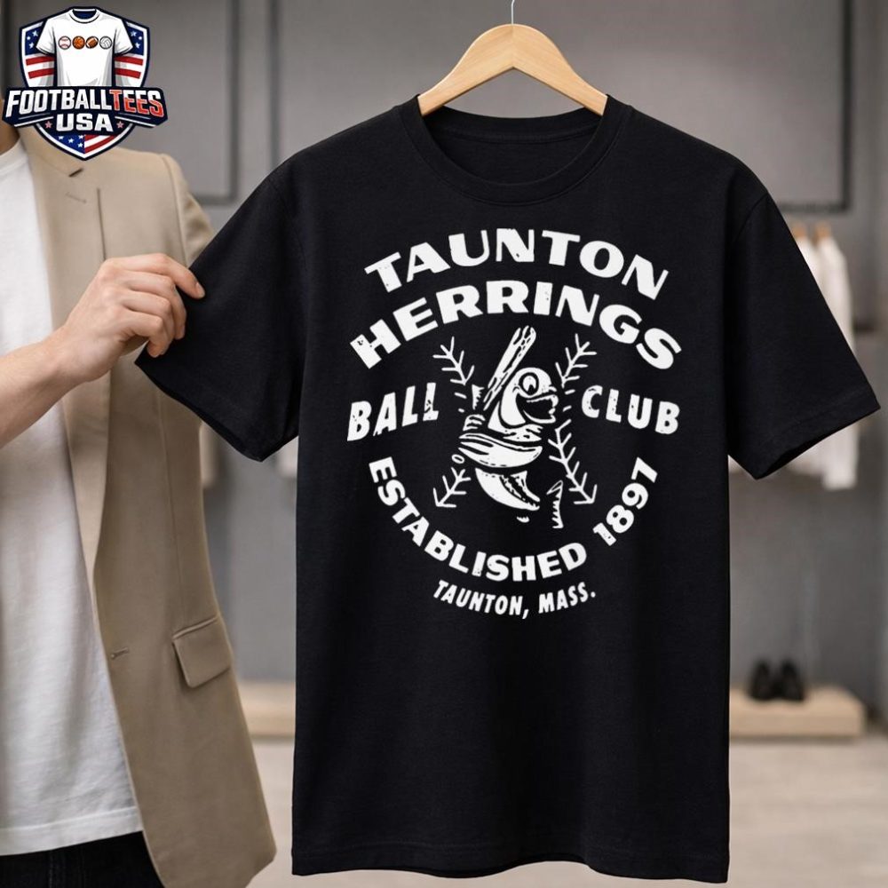 Taunton Herrings Massachusetts Est 1897 Unisex Shirt