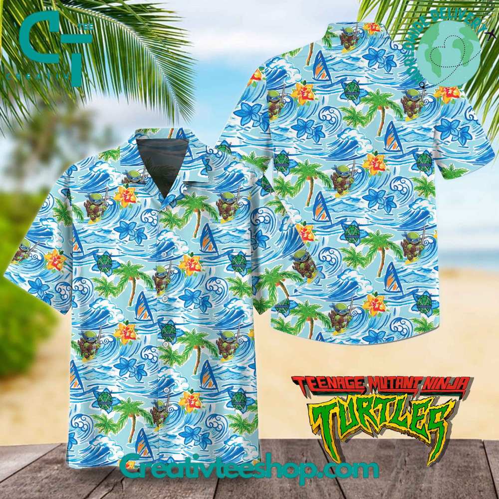Teenage Mutant Ninja Turtles Hawaiian Shirt