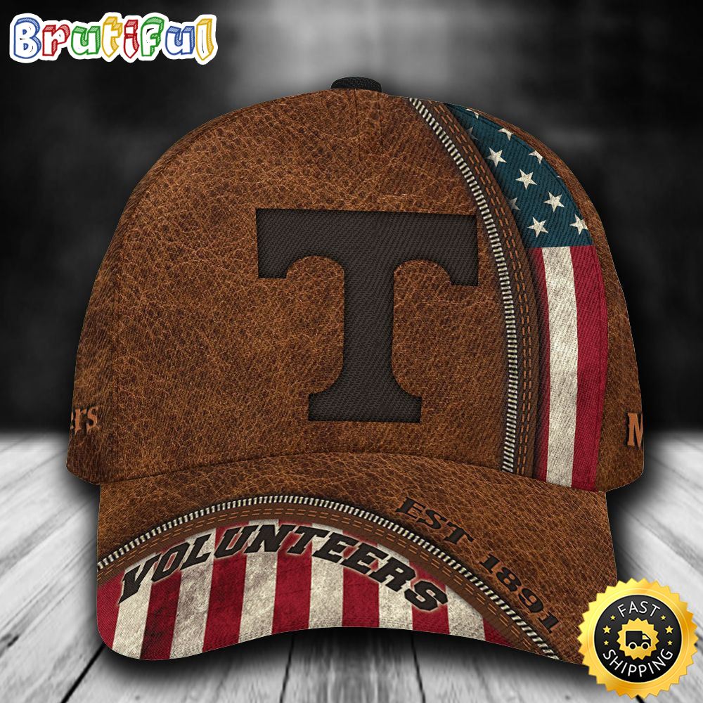 Tennessee Volunteers Usa Flag All Over Print 3D Classic Cap