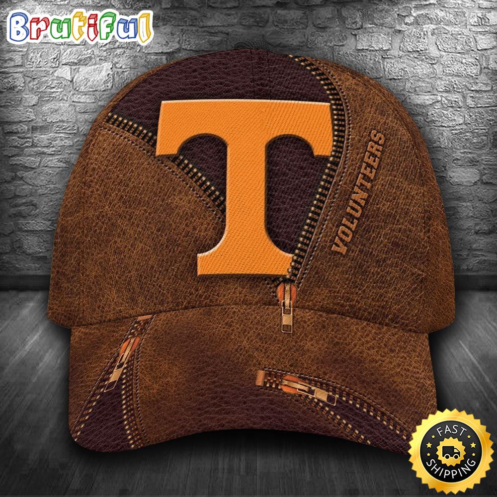 Tennessee Volunteers Zip All Over Print 3D Baseball Cap