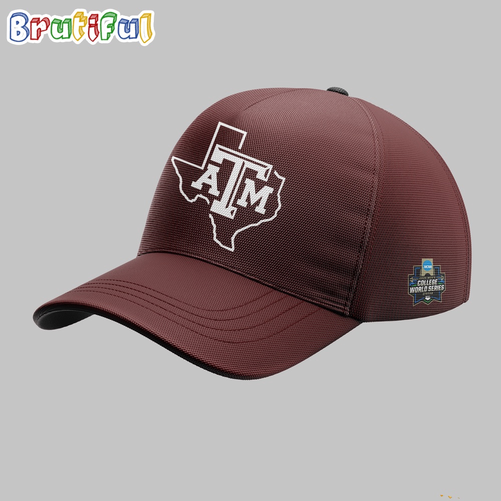 Texas A&M Aggies 2024 Ncaa Baseball Men'S College World Series Omaha Cap