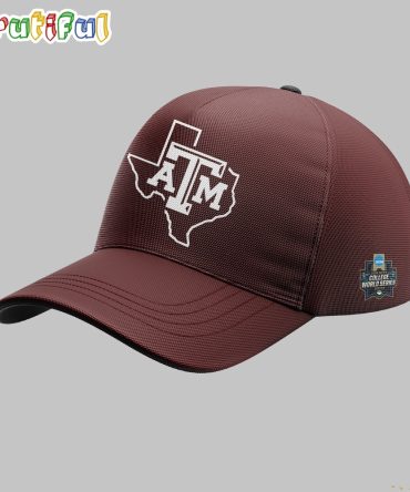 Texas A&M Ncaa 2024 Men’S College Word Series Omaha Champions Baseball Cap