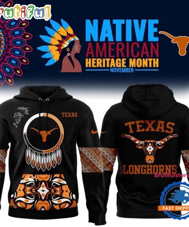 Texas Longhorns 2024 America Native Hoodie