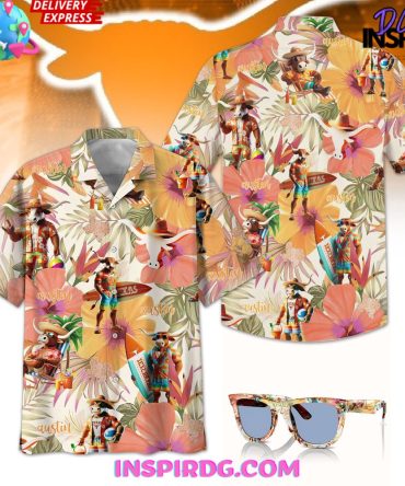 Texas Longhorns Summertime Special Edition Hawaiian Shirt