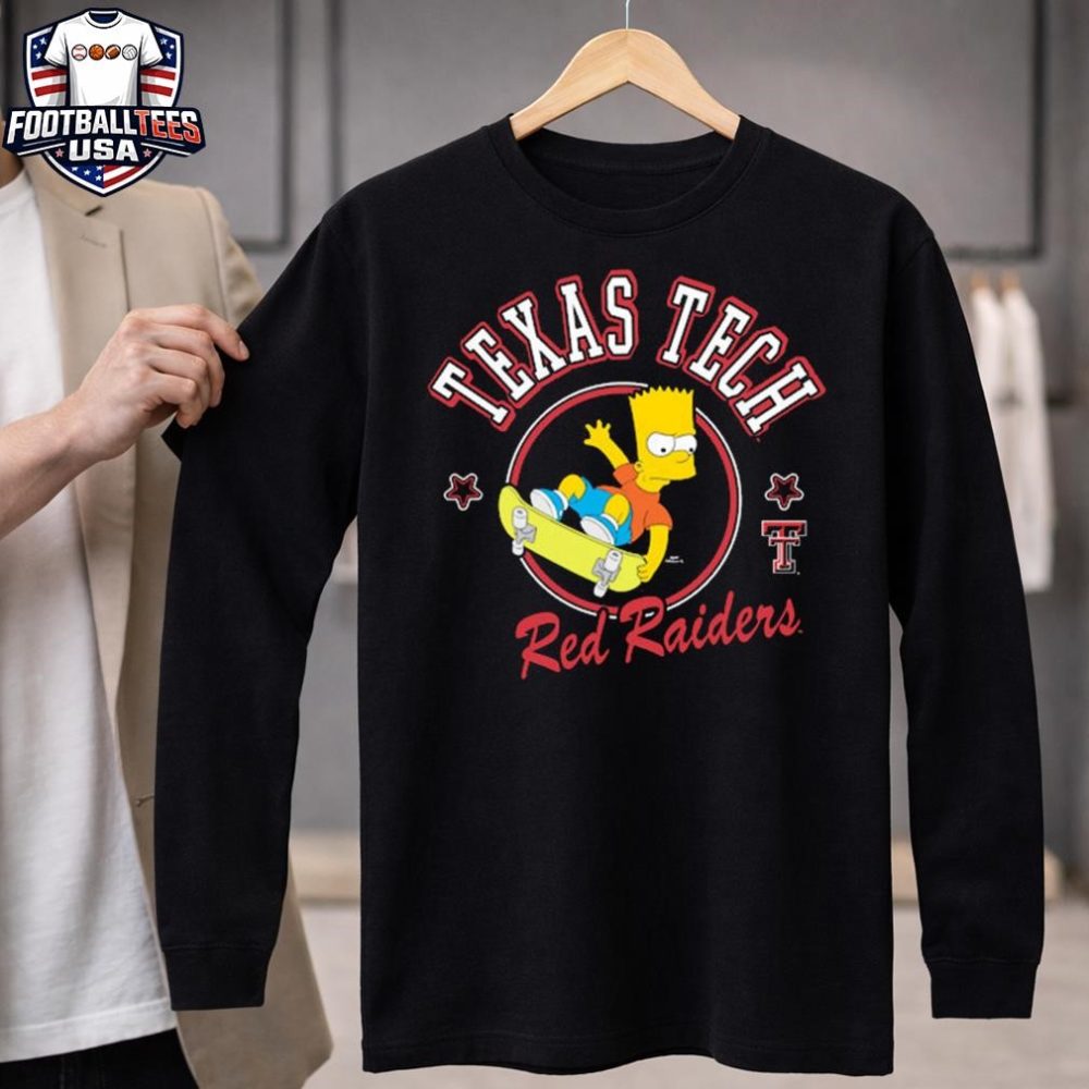 Texas Tech Bart Tricks Simpson Unisex Shirt - Image 4