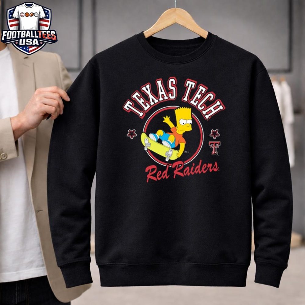 Texas Tech Bart Tricks Simpson Unisex Shirt - Image 2