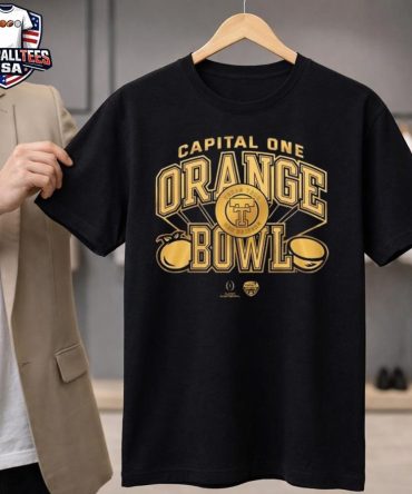 Texas Tech Red Raiders Capital One Orange Bowl Champions 2025 Gold Unisex Shirt