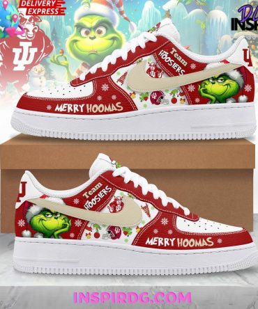 The Grinch X Indiana Hoosiers Limited Nike Air Force 1