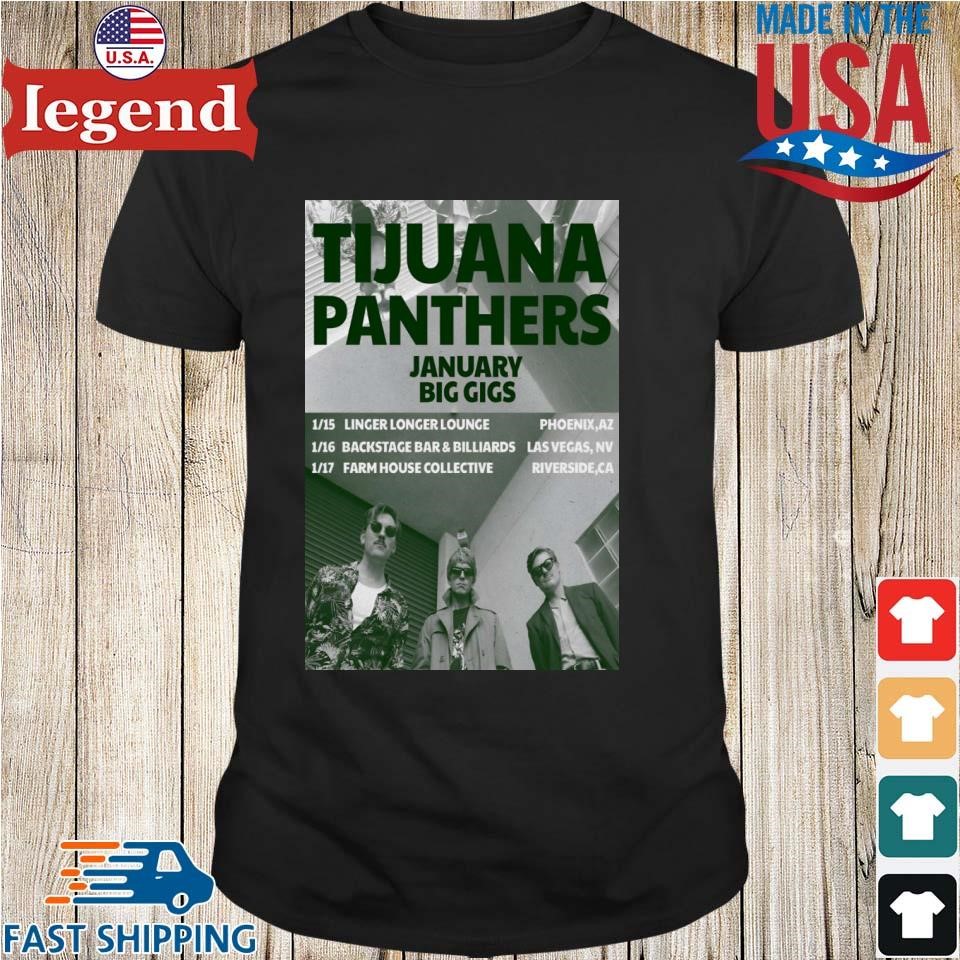 Tijuana Panthers Big Gigs Phoenix Az Jan 15 2026 Poster T-Shirt