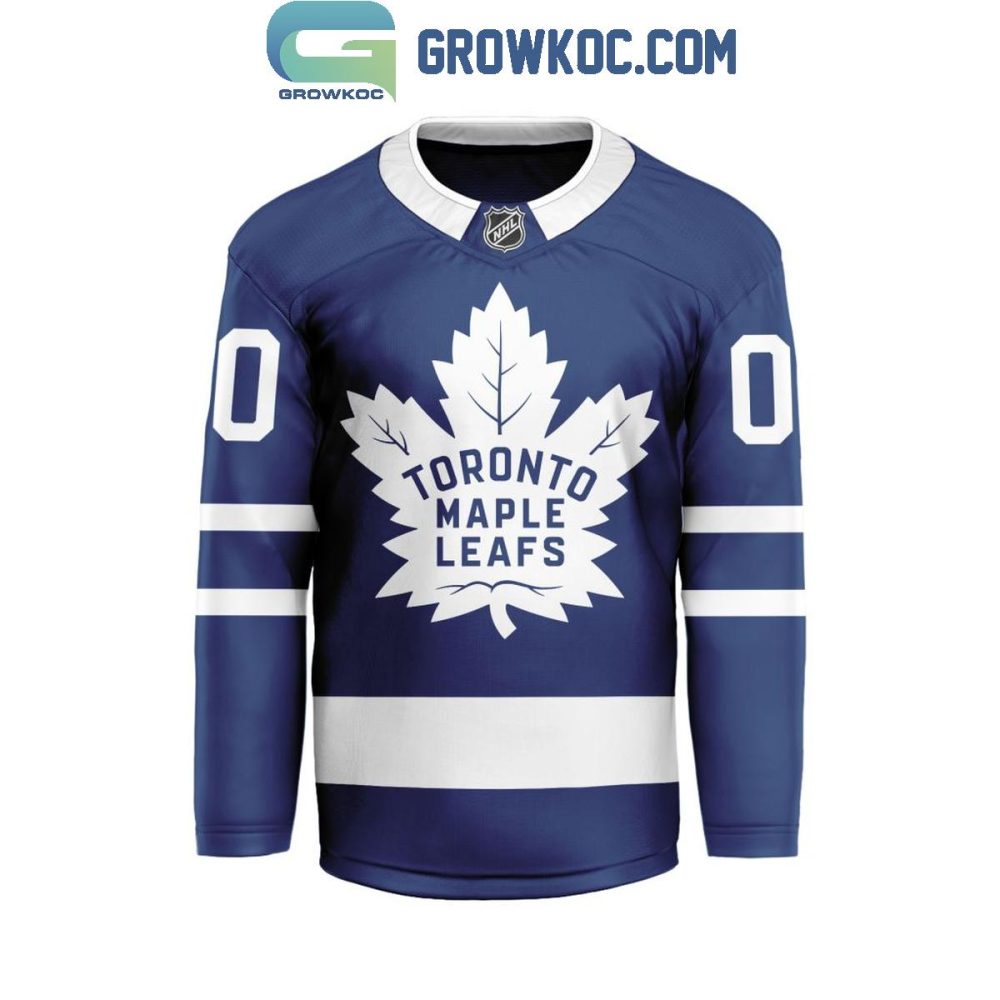 Toronto Maple Leafs Be The Fighter 2024 Home Personalized Hockey Jersey