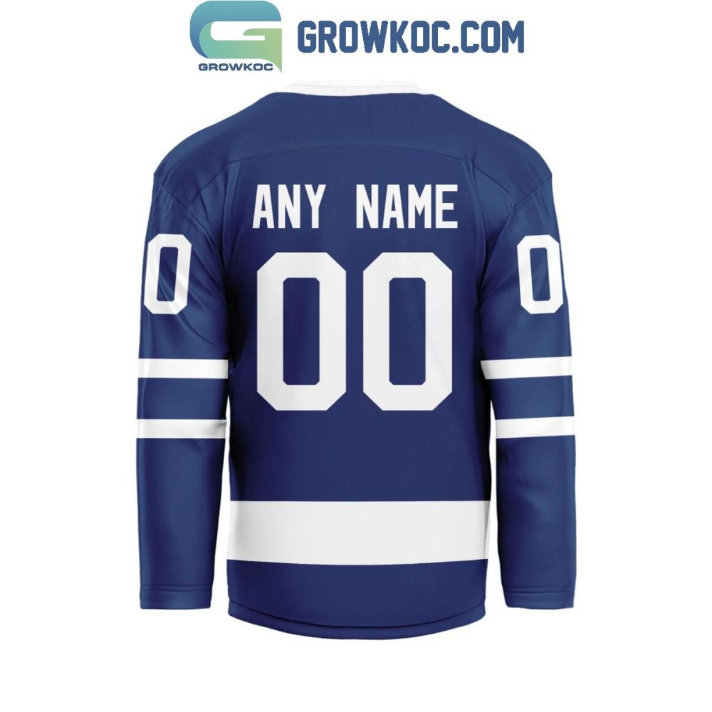 Toronto Maple Leafs Be The Fighter 2024 Home Personalized Hockey Jersey - Image 2