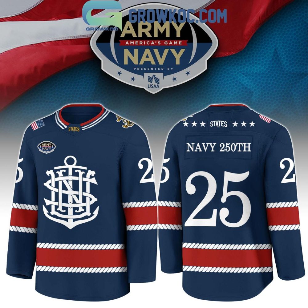 U.S. Navy 250Th Anniversary Hockey Jersey