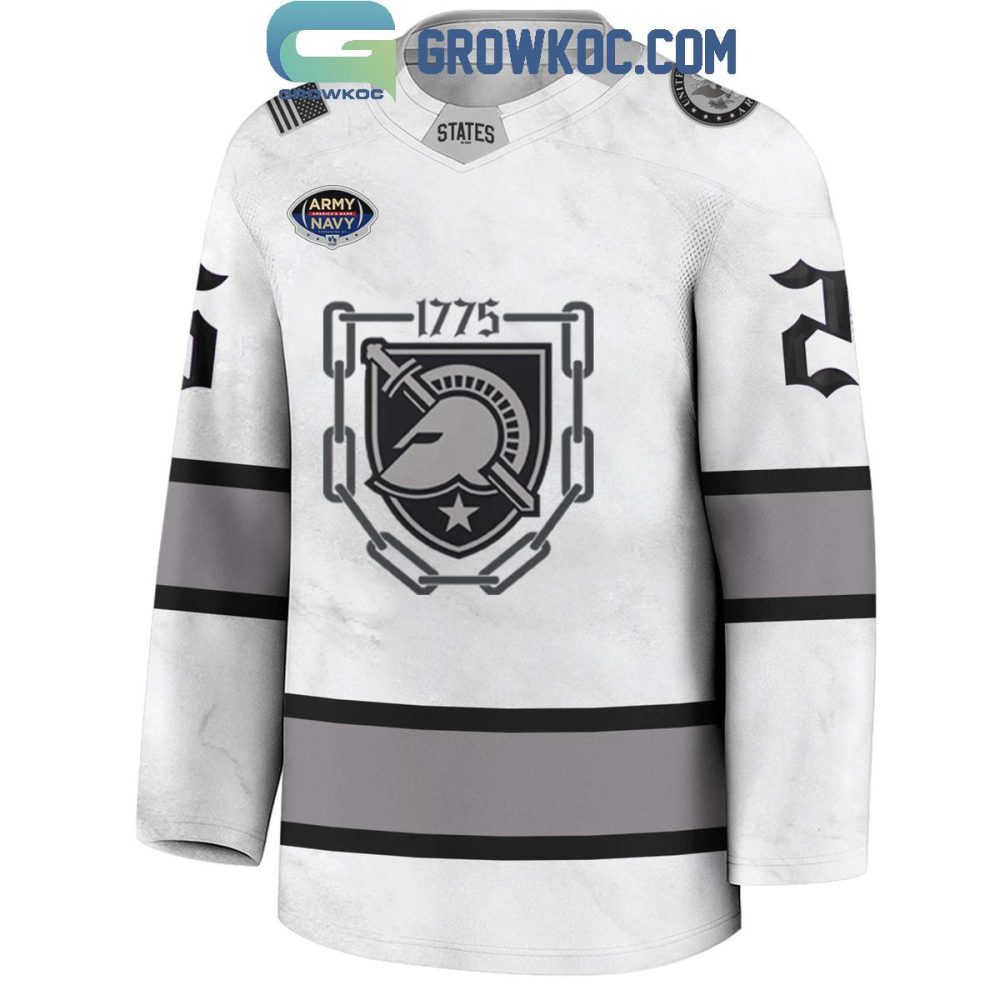 United States Army White Hockey Jersey - Image 2