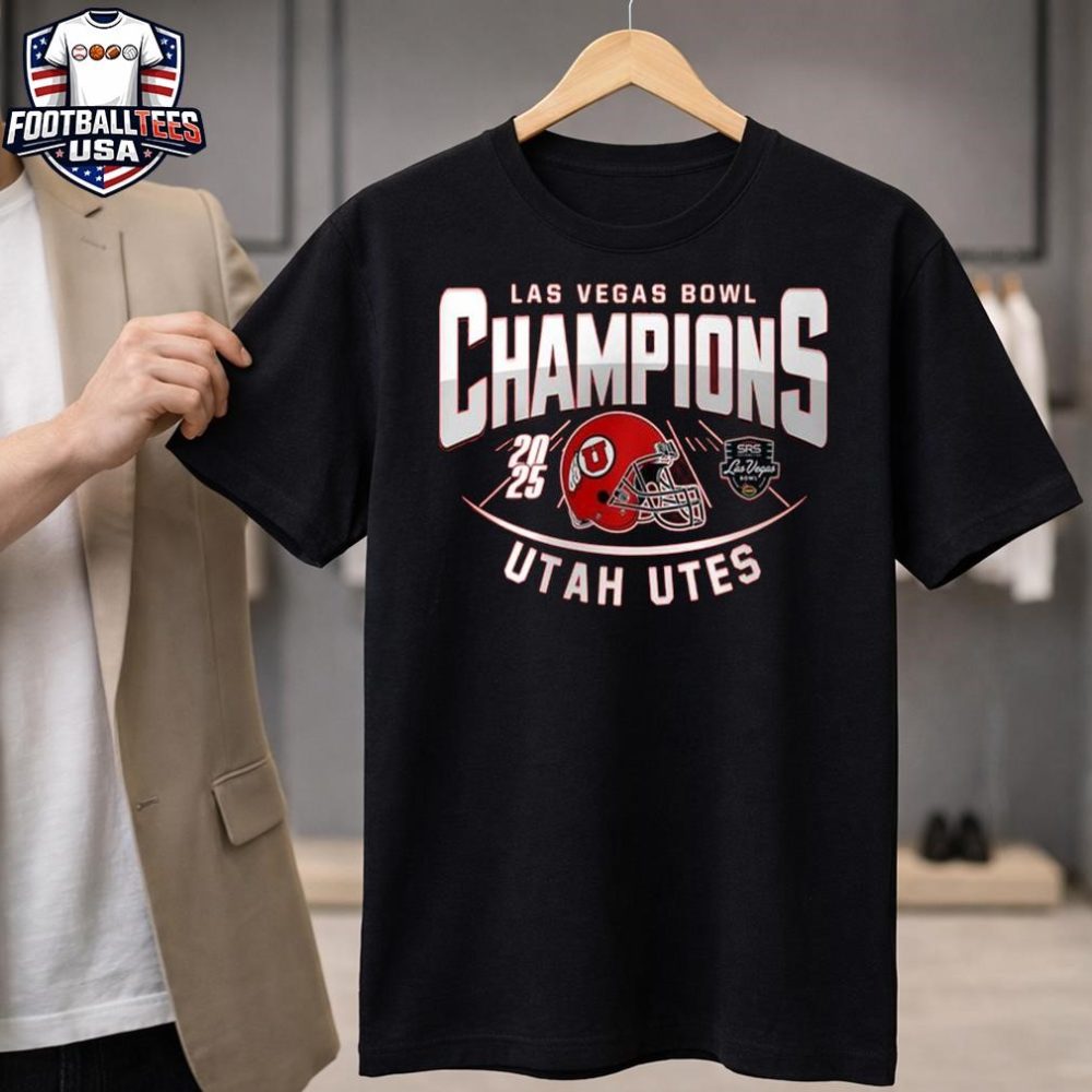 Utah Utes Las Vegas Bowl Champions 2025 Unisex Shirt