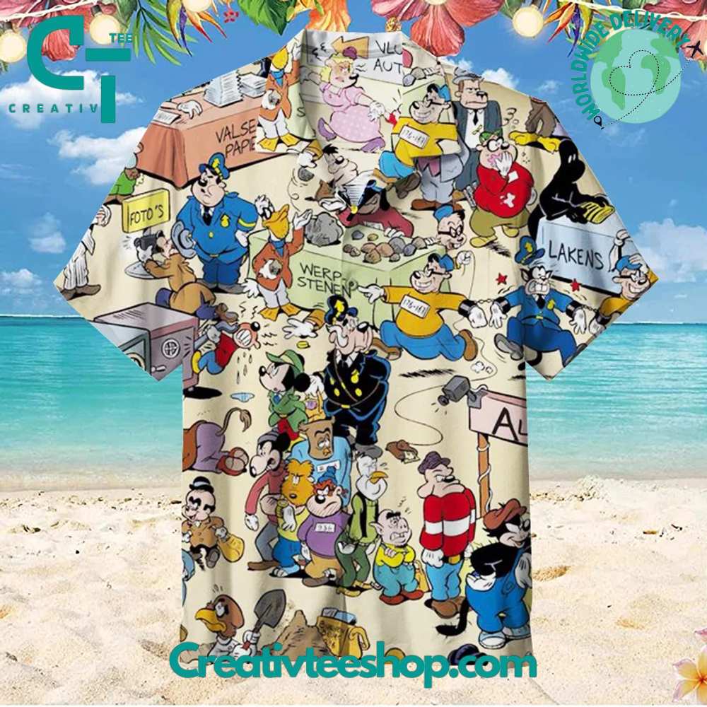 Donald Duck Disney Hawaiian Shirt