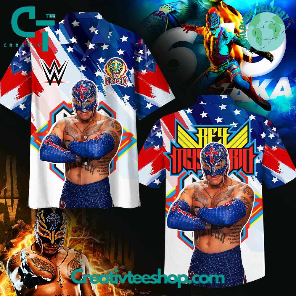 Wwe Rey Mysterio Hawaiian Shirt