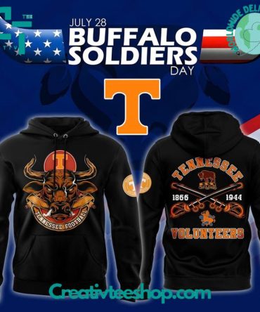 Tennessee Volunteers 2025 Buffalo Soldier Day Special Hoodie