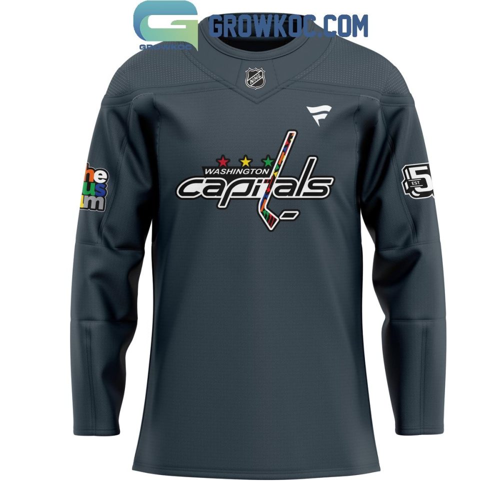 Washington Capitals Black History Month Hockey Jersey - Image 2