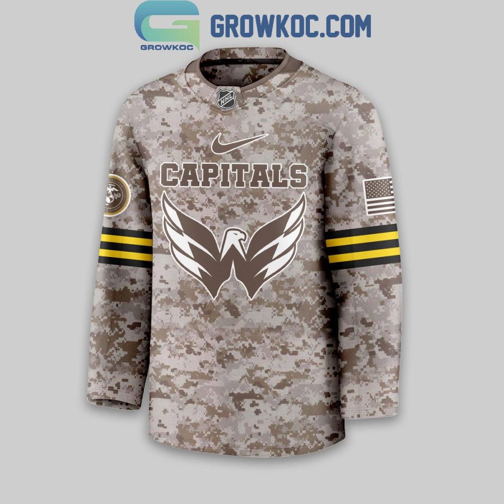 Washington Capitals Us Marine Corps Hockey Jersey - Image 2