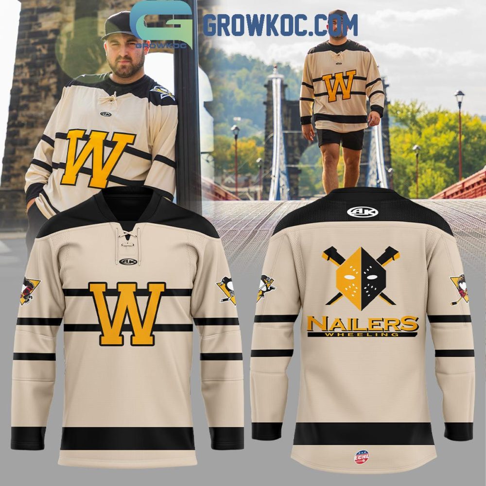 Wheeling Nailers Alternate Replica New Season 2025 Hockey Jersey