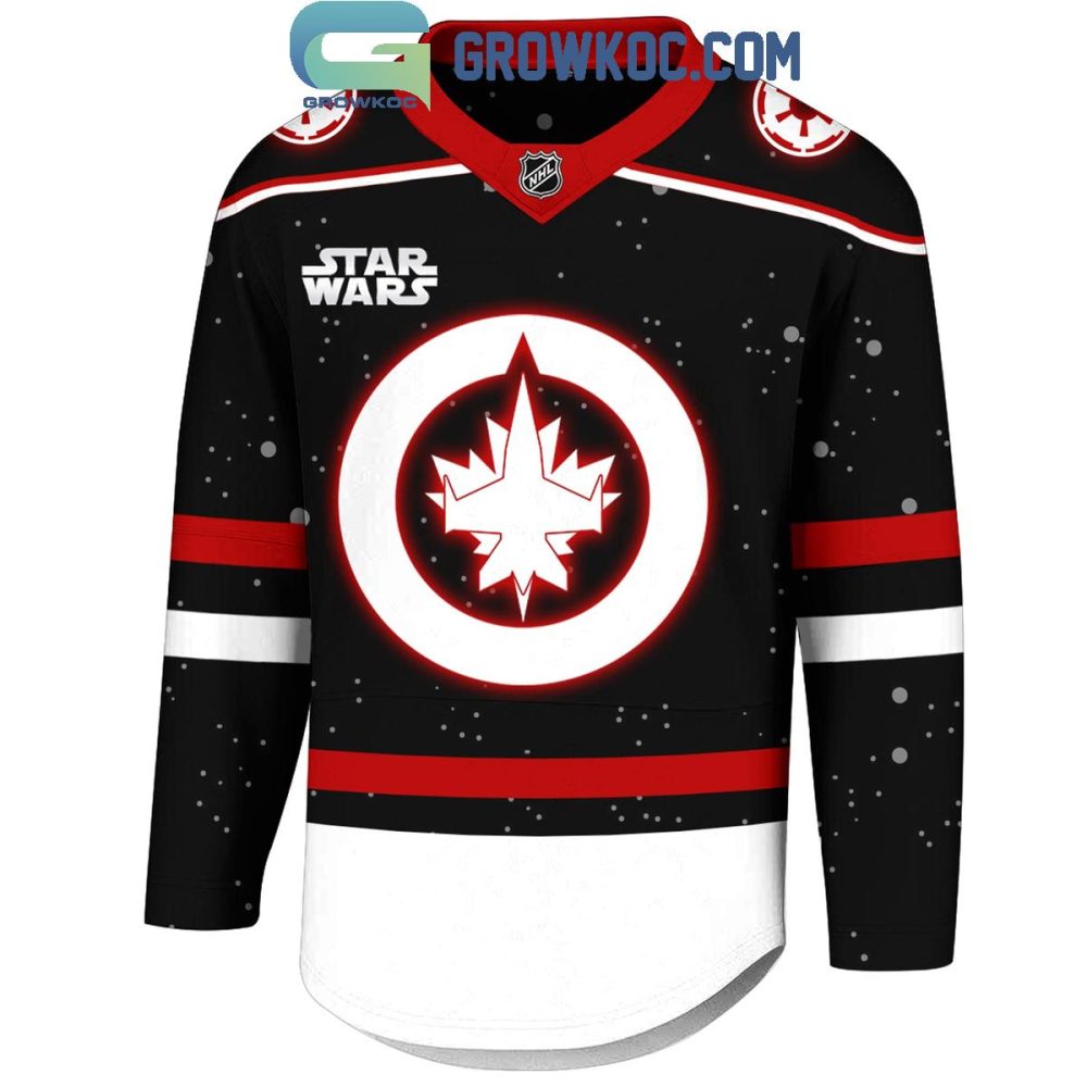 Winnipeg Jets X Star Wars Darth Vader Hockey Jersey - Image 2
