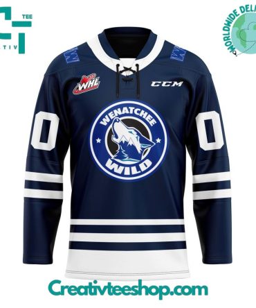 Whl Wenatchee Wild Home Hockey Jersey