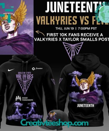 Golden State Valkyries X Juneteenth 2025 Special Hoodie