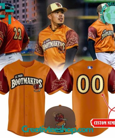 El Paso Chihuahuas 2025 Bootmakers Special Custom Jersey