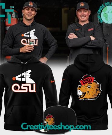 Oregon State Beavers Baseball Old Logo Special Hoodie