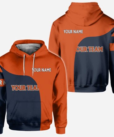 Custom Your Team Name Sport Crewneck Sweatshirt For Awesome Fans