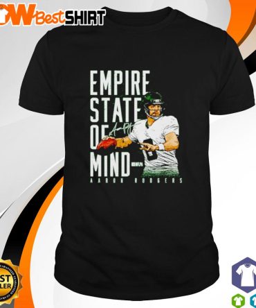 Aaron Rodgers New York Empire State Of Mind Signature Shirt