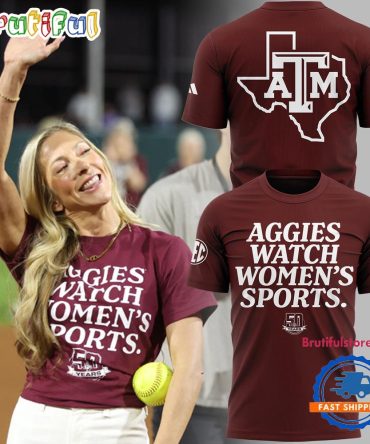 Aggies Watch Women’S Sports Texas A&M Softball T Shirt