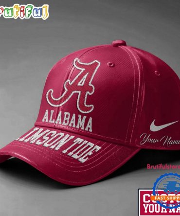 Alabama Crimson Tide Sport Team Personalized All Over Print Cap