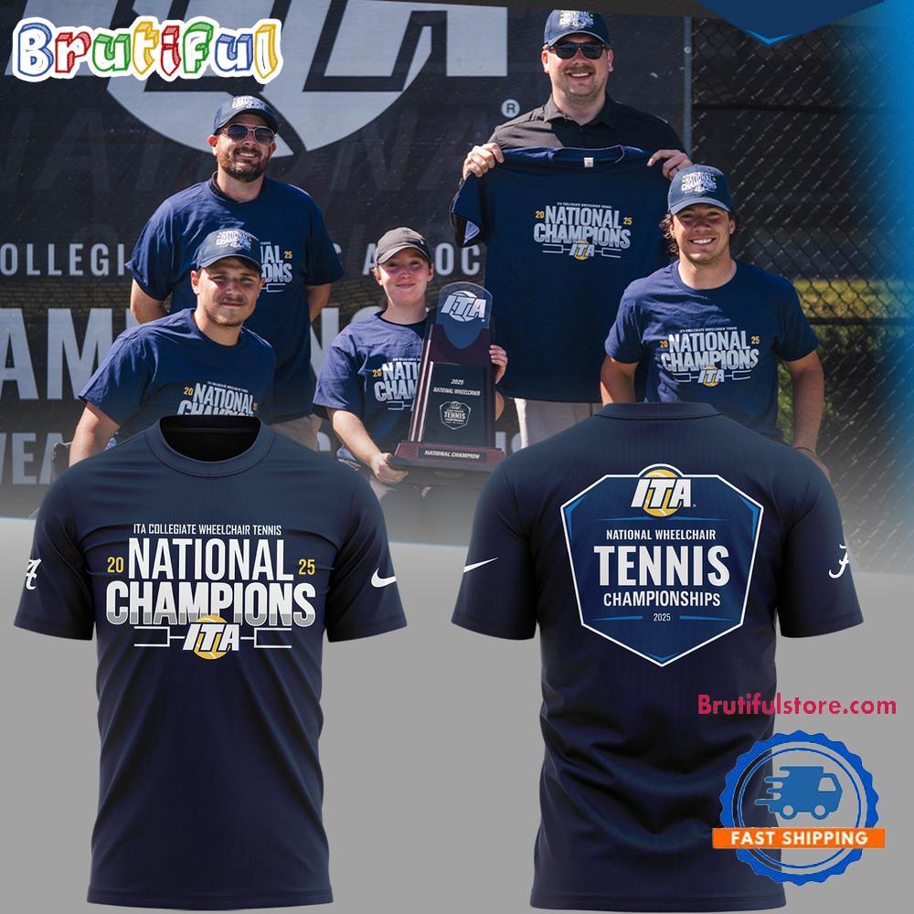 Alabama Crimson Tide Wheelchair Tennis Are National Champions 2025 T Shirt