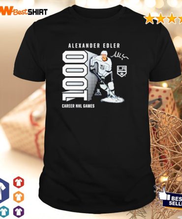 Alexander Edler Los Angeles Kings Career Nhl Games Signature Shirt
