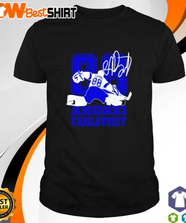 Andrei Vasilevskiy Tampa Bay Lightning Signatures Shirt