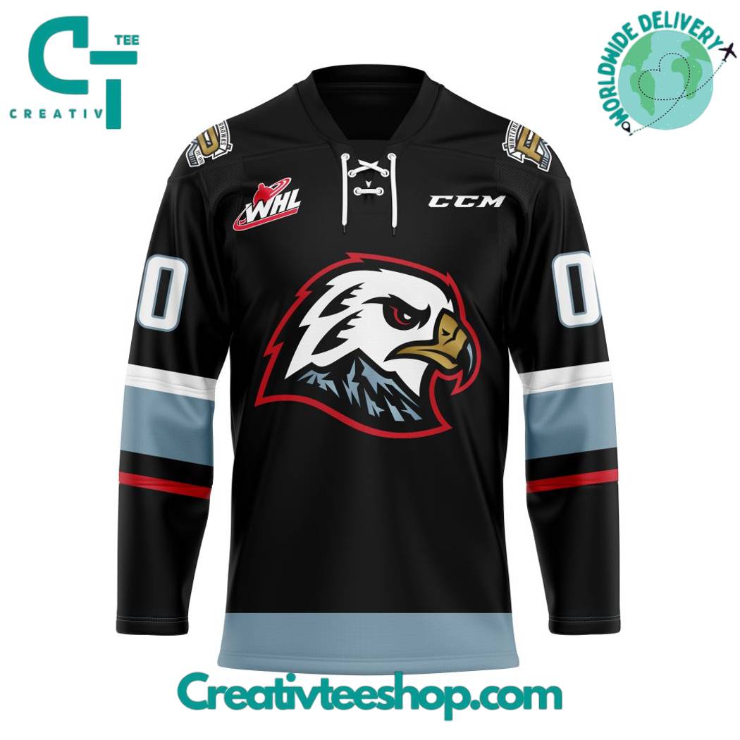 Whl Portland Winterhawks Home Hockey Jersey