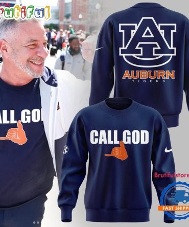 Auburn Tigers Basketball Call God 3D Print Sweatshirt
