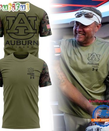 Auburn Tigers Football 2024 Military Appreciation Limited Edition T Shirt