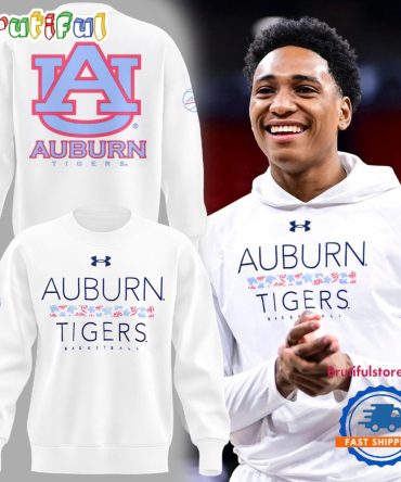 Auburn Tigers Mens Basketball Sweatshirt