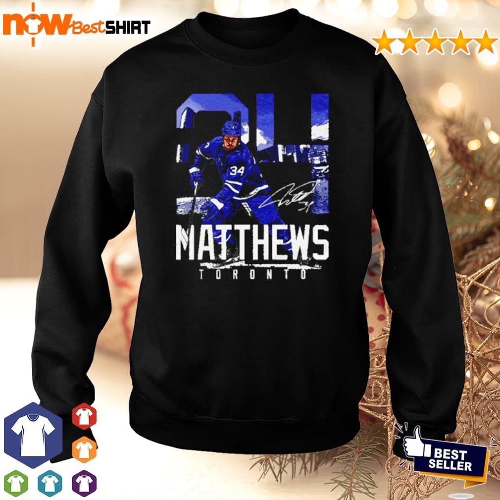 Auston Matthews Toronto Landmark 34 Signature Shirt