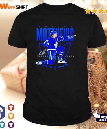 Auston Matthews Toronto Maple Leafs Signature Shirt