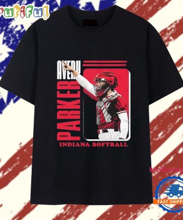 Avery Parker Indiana Hoosiers Softball Picture Frame T Shirt